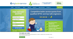 Desktop Screenshot of myboilerservice.com